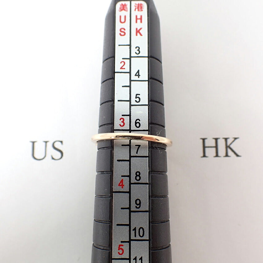 【中古】K10 アクアマリン ピンキー リング/5号/j307-1