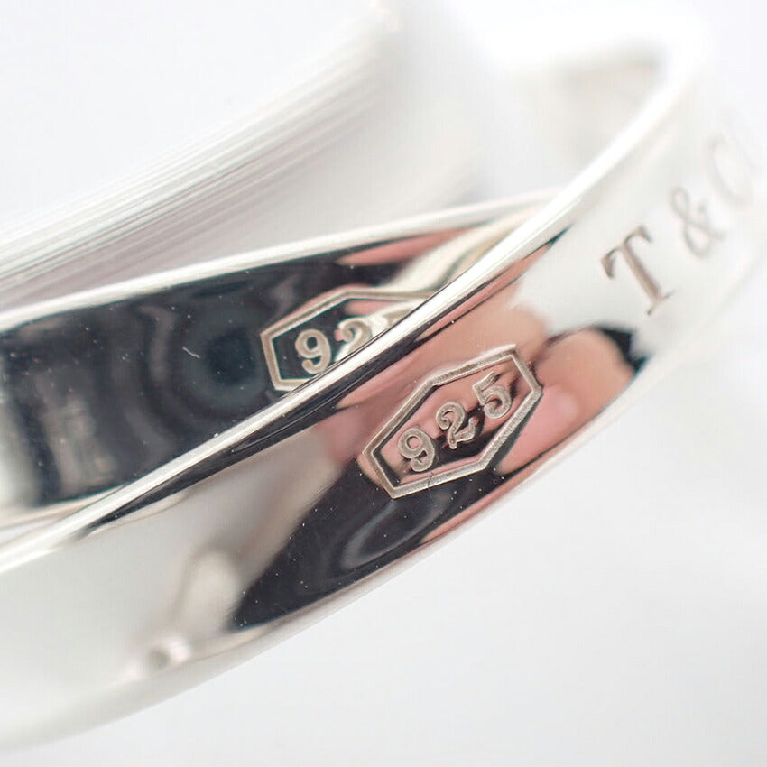 【中古】TIFFANY/ティファニー 925 1837 インターロッキングサークル リング/12号/j307-2