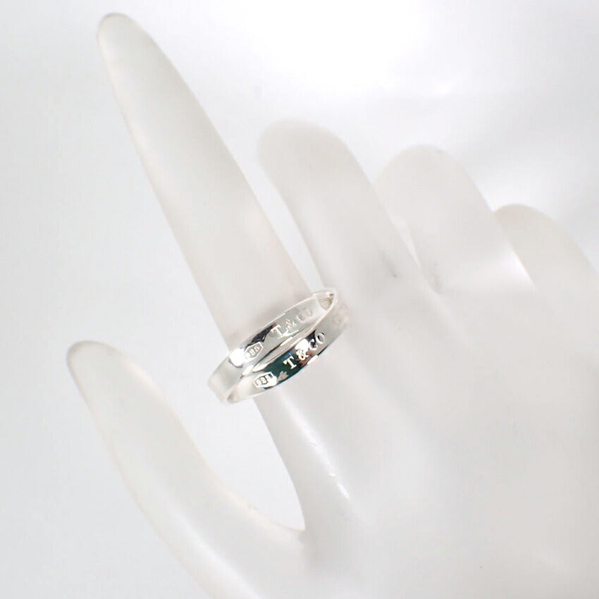 【中古】TIFFANY/ティファニー 925 1837 インターロッキングサークル リング/12号/j307-2