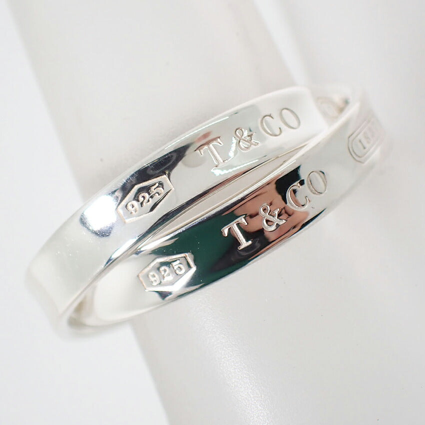 【中古】TIFFANY/ティファニー 925 1837 インターロッキングサークル リング/12号/j307-2