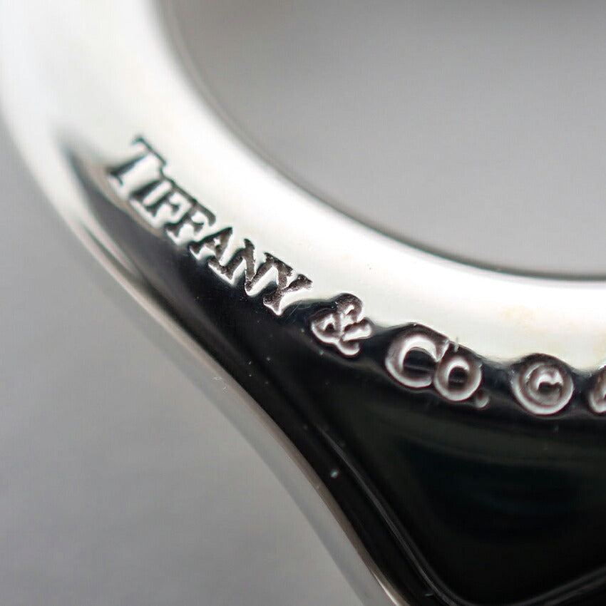 【中古】TIFFANY/ティファニー 925 オープンハート ペンダント/ネックレス/j307-9