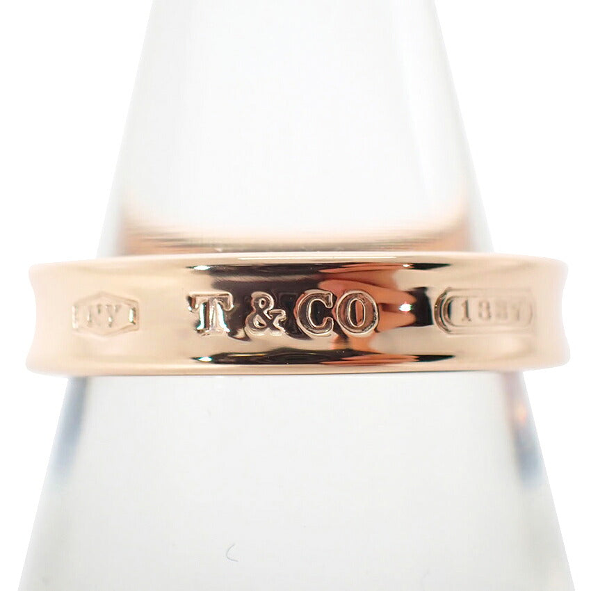【中古】TIFFANY/ティファニー ルベドメタル 1837 リング /8号/j308-1