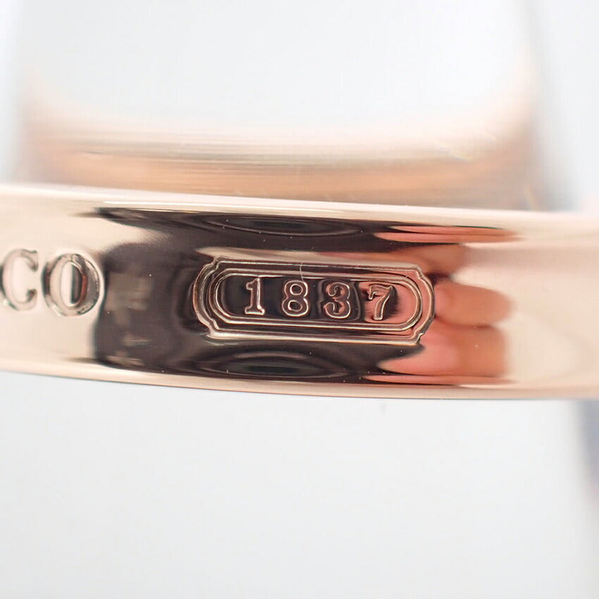 【中古】TIFFANY/ティファニー ルベドメタル 1837 リング /8号/j308-1