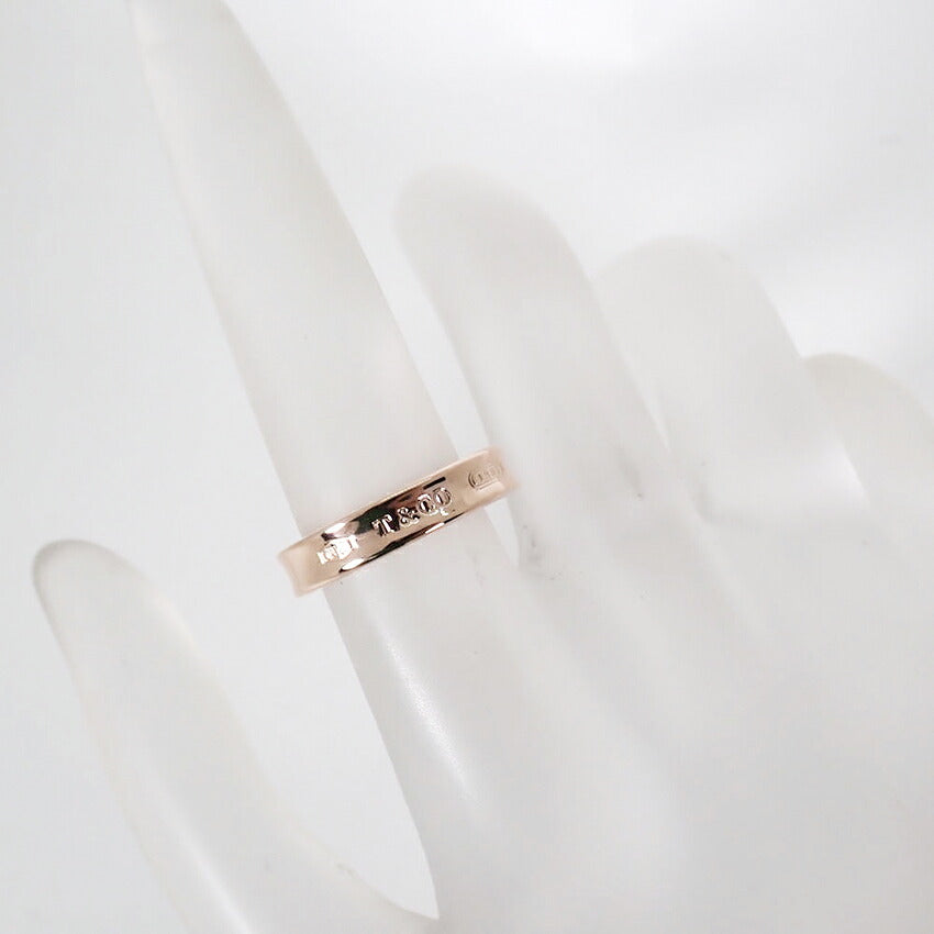 【中古】TIFFANY/ティファニー ルベドメタル 1837 リング /8号/j308-1