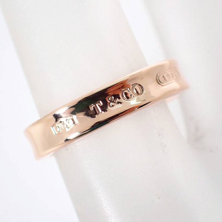 【中古】TIFFANY/ティファニー ルベドメタル 1837 リング /8号/j308-1