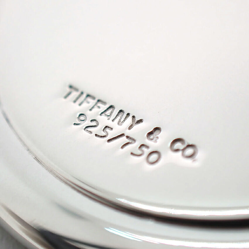 【中古】TIFFANY/ティファニー 925/750 on ヴィンテージ  メダル ペンダントトップ/j308-4