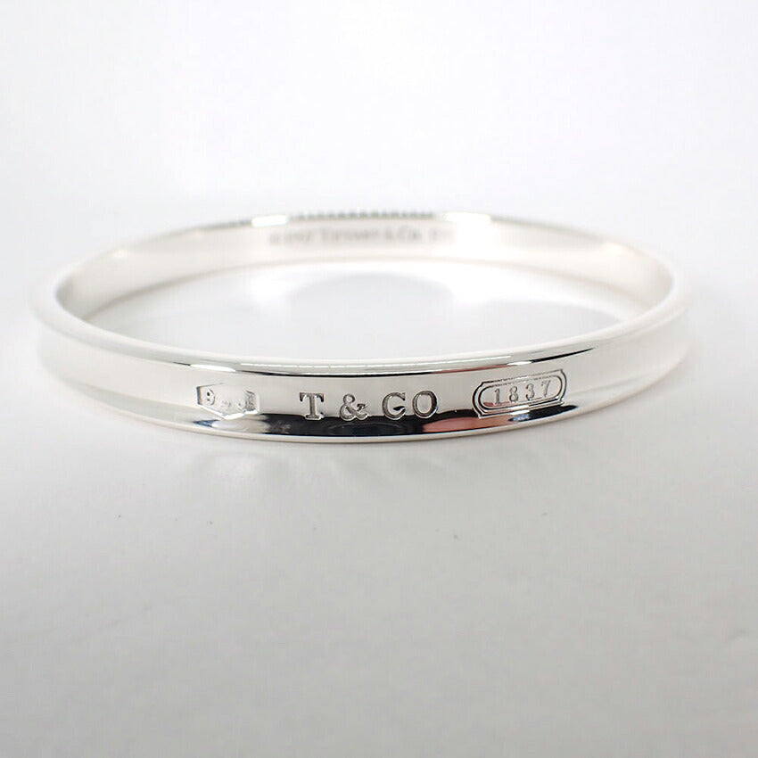 【中古】TIFFANY/ティファニー 925 1837 ナロー バングル/j308-7