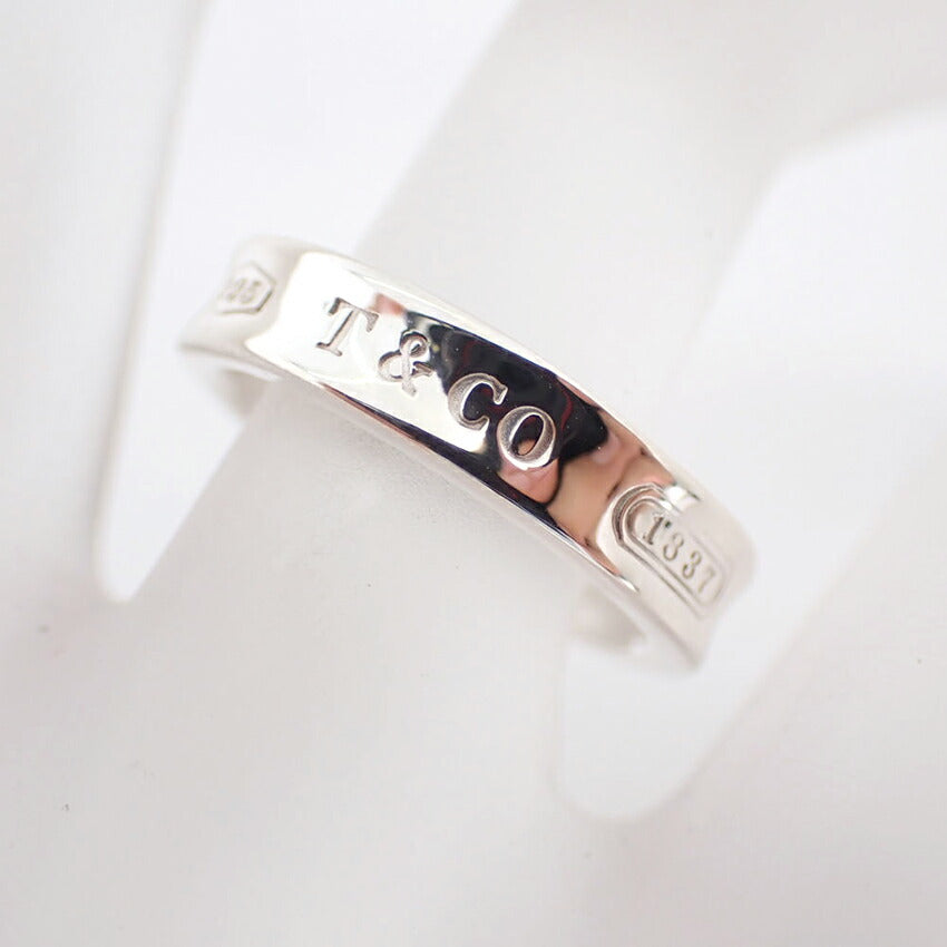 【中古】TIFFANY/ティファニー 925 1837 ナローリング /6.5号/j31-63