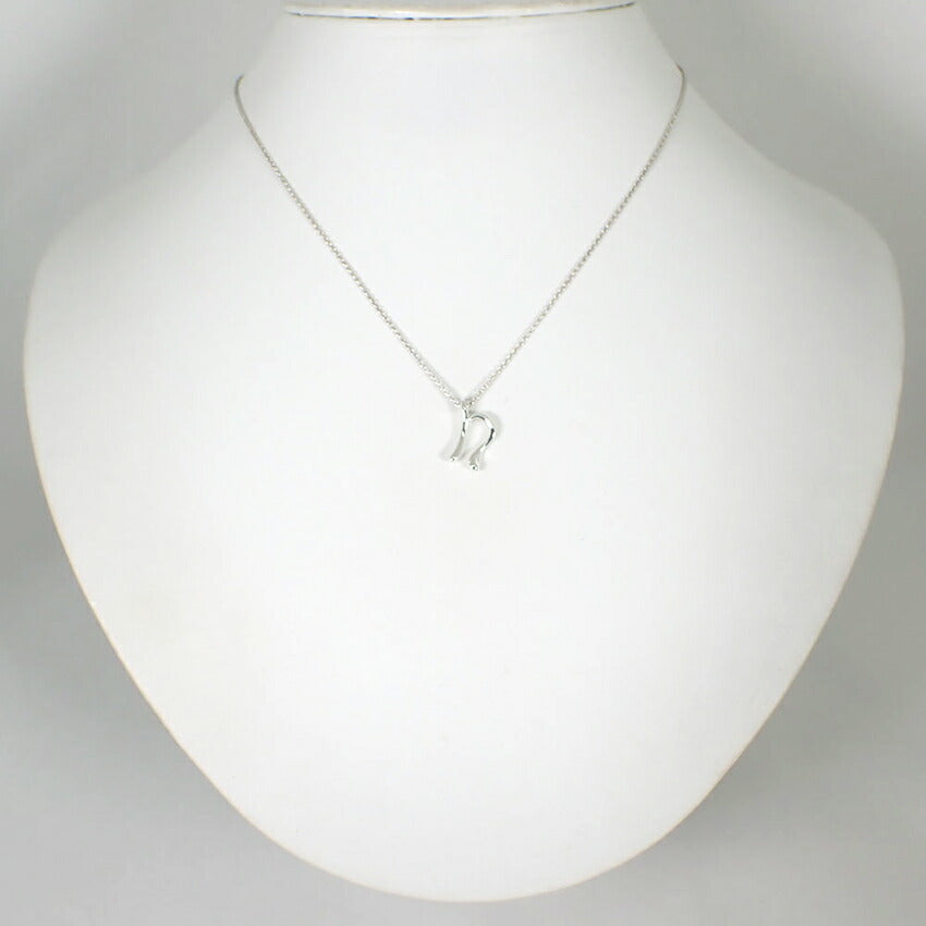 【中古】TIFFANY/ティファニー 925 イニシャルn ペンダント/j31-67