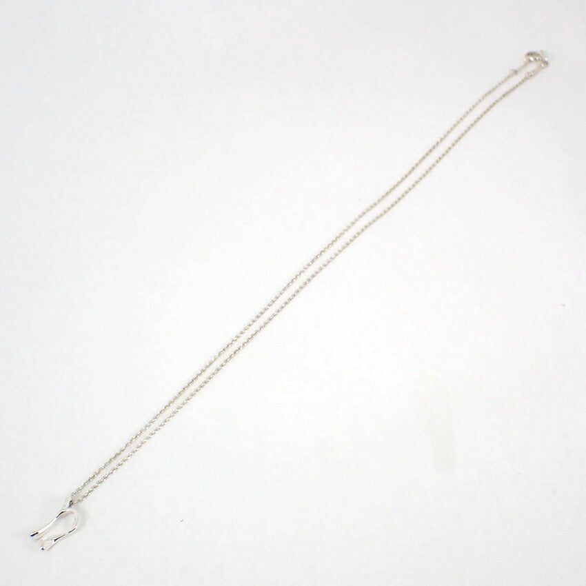 【中古】TIFFANY/ティファニー 925 イニシャルn ペンダント/j31-67