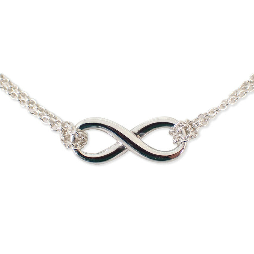 【中古】TIFFANY/ティファニー 925 インフィニティ ペンダント/ネックレス/j31-69