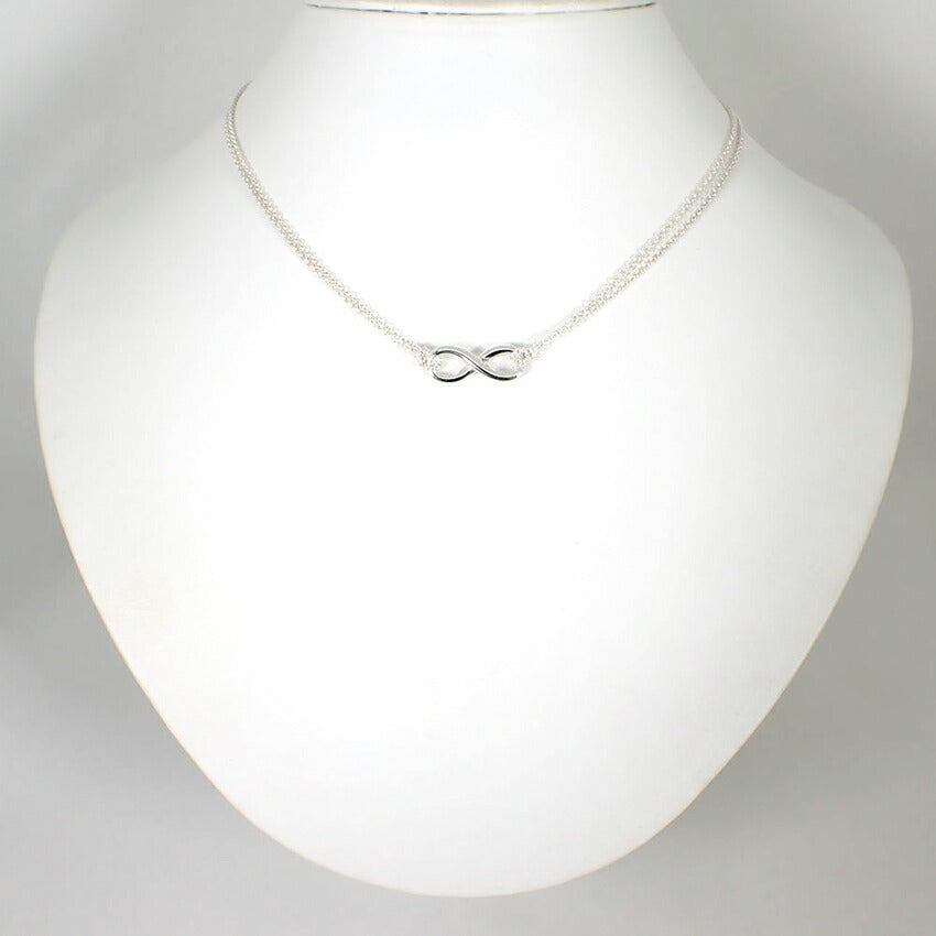 【中古】TIFFANY/ティファニー 925 インフィニティ ペンダント/ネックレス/j31-69