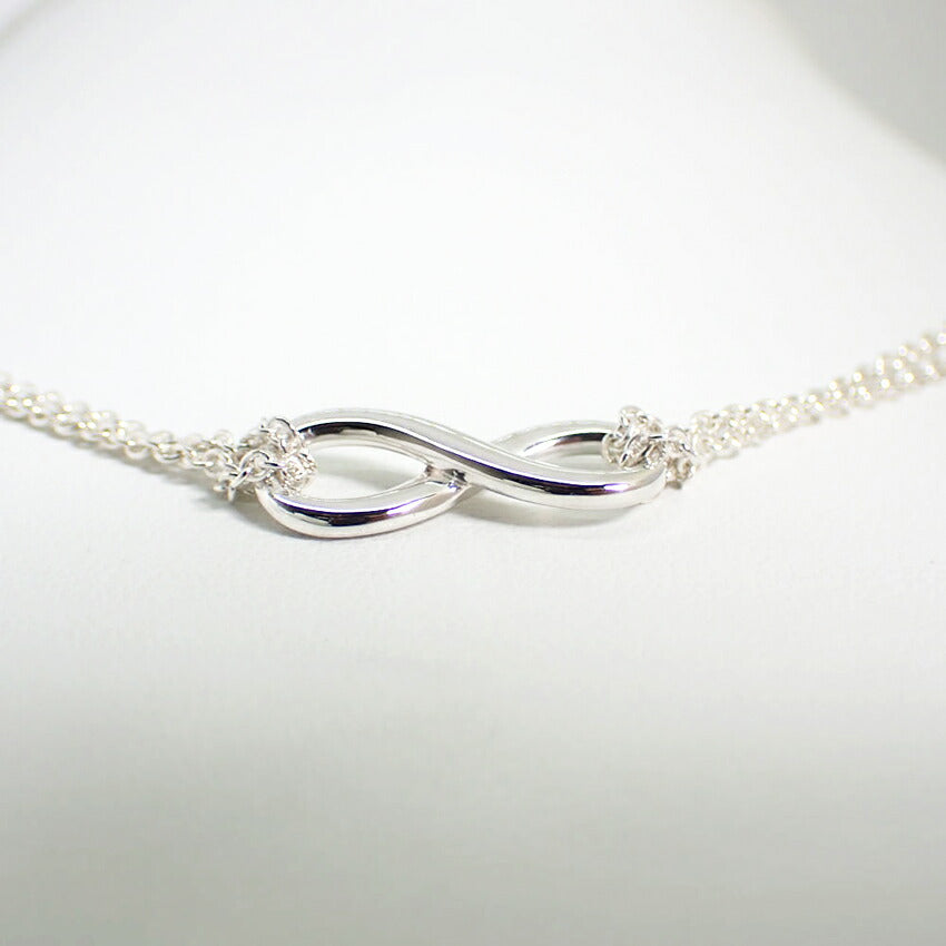 【中古】TIFFANY/ティファニー 925 インフィニティ ペンダント/ネックレス/j31-69