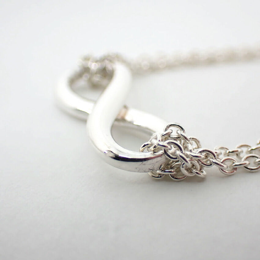 【中古】TIFFANY/ティファニー 925 インフィニティ ペンダント/ネックレス/j31-69