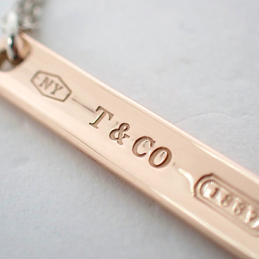 【中古】TIFFANY/ティファニー 925 メタル 1837 ペンダント/j310-3