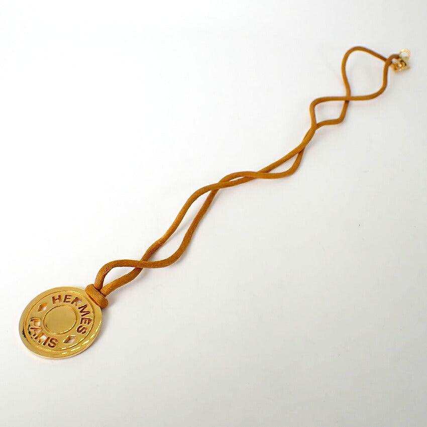 【中古】HERMES/エルメス セリエ ゴールドカラー チョーカー/ネックレス/j310-6