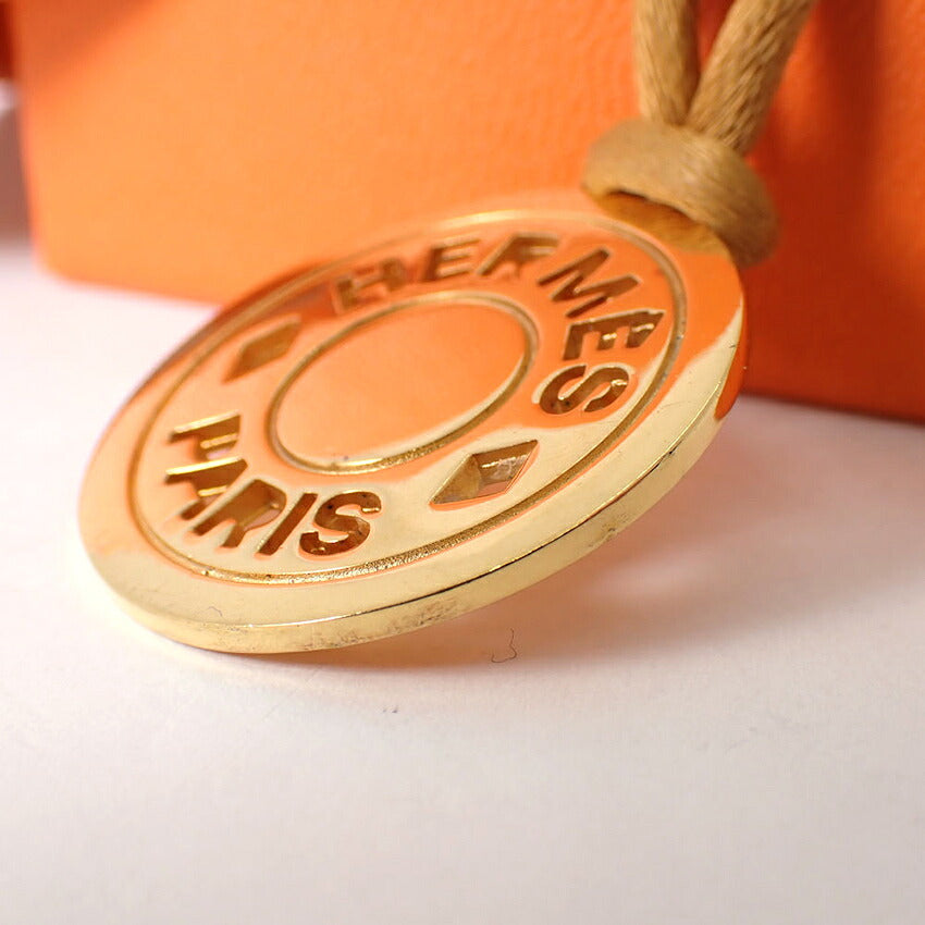 【中古】HERMES/エルメス セリエ ゴールドカラー チョーカー/ネックレス/j310-6