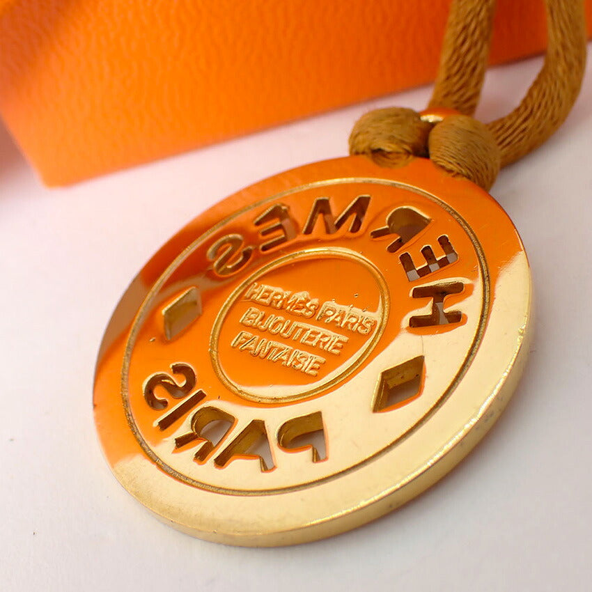 【中古】HERMES/エルメス セリエ ゴールドカラー チョーカー/ネックレス/j310-6