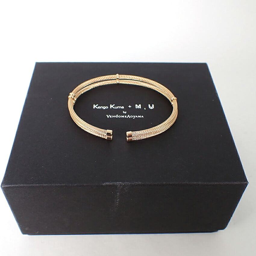【中古】VENDOME/ヴァンドーム Kengo Kuma + MA YU K10 ブレスレット/j310-7
