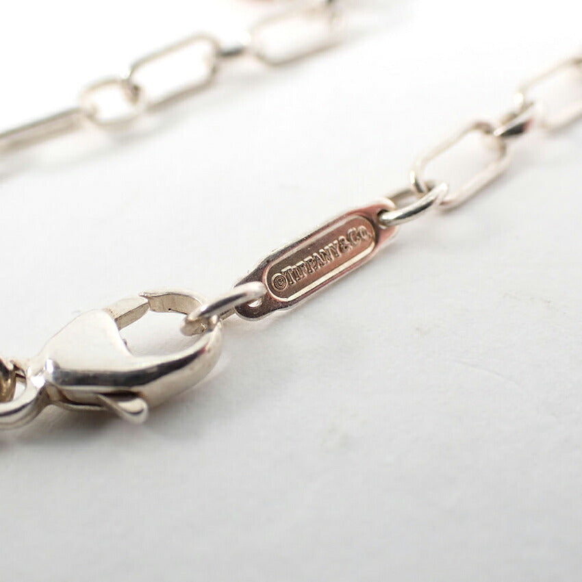 【中古】TIFFANY/ティファニー 925/750  ハートロック ブレスレット/j310-8