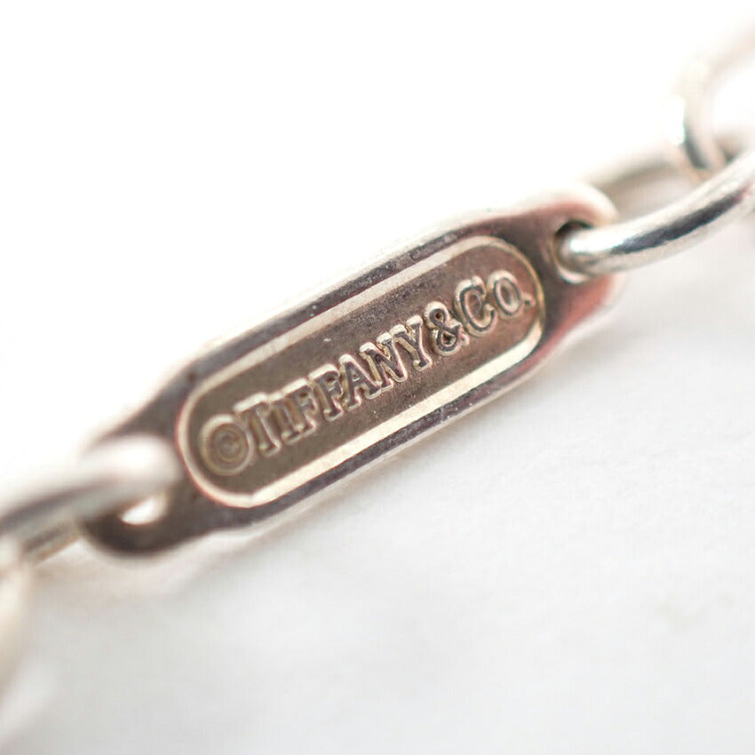 【中古】TIFFANY/ティファニー 925/750  ハートロック ブレスレット/j310-8