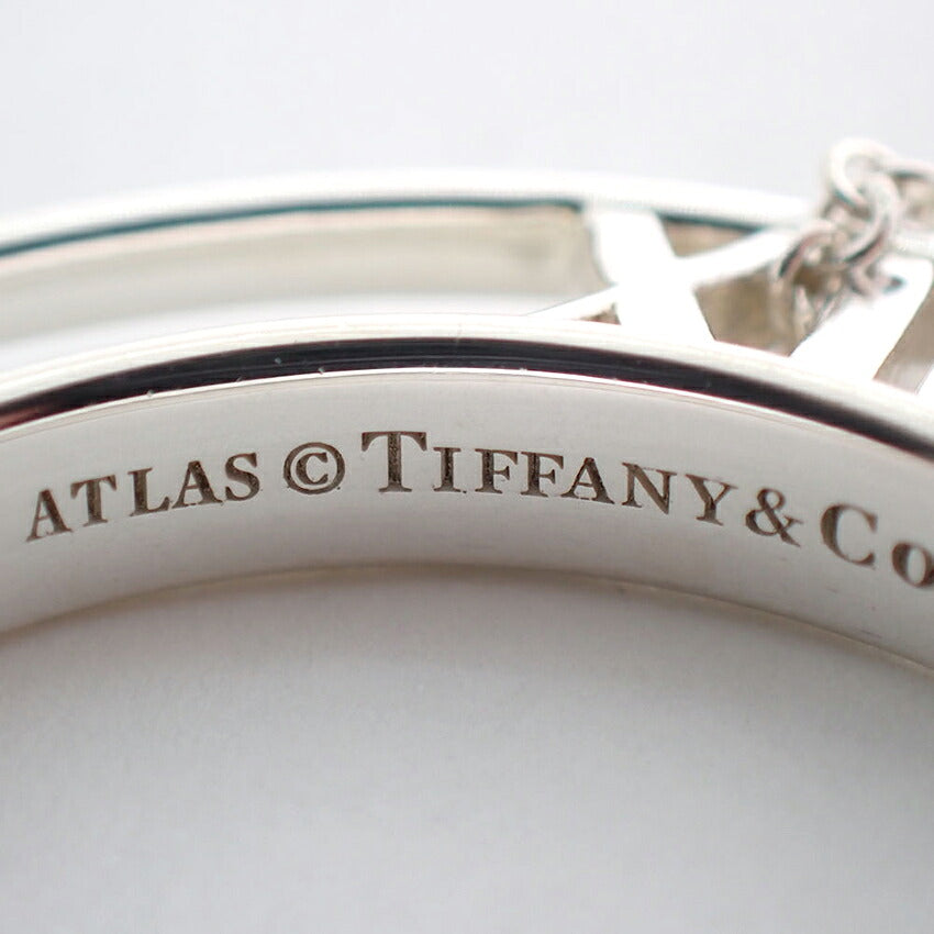 【中古】TIFFANY/ティファニー 925 オープンアトラス ペンダント/ネックレス/j313-10