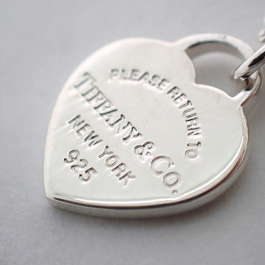 【中古】TIFFANY/ティファニー 925 ブルーエナメル リターントゥティファニー ダブルハートタグ ペンダント/j314-10