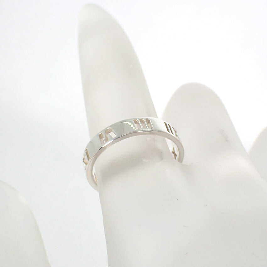 【中古】TIFFANY/ティファニー 925 オープンアトラス リング/10号/j314-1