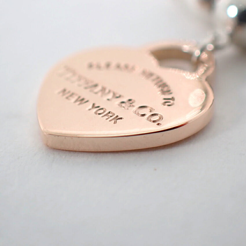 【中古】TIFFANY/ティファニー 925 メタル リターントゥハート ブレスレット/j314-2