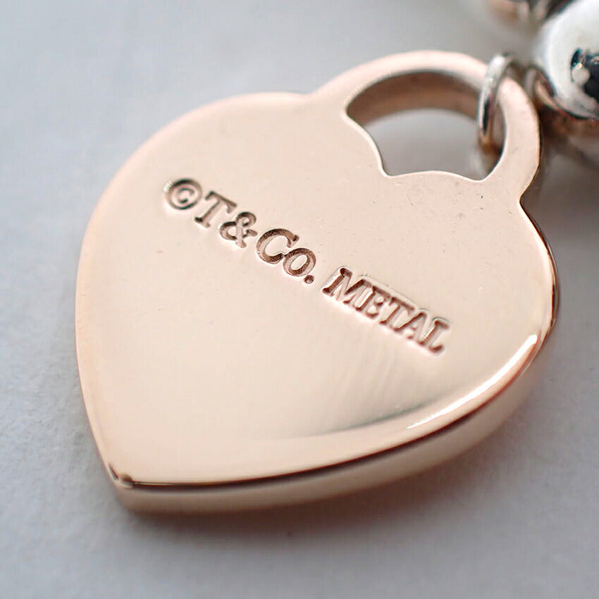 【中古】TIFFANY/ティファニー 925 メタル リターントゥハート ブレスレット/j314-2