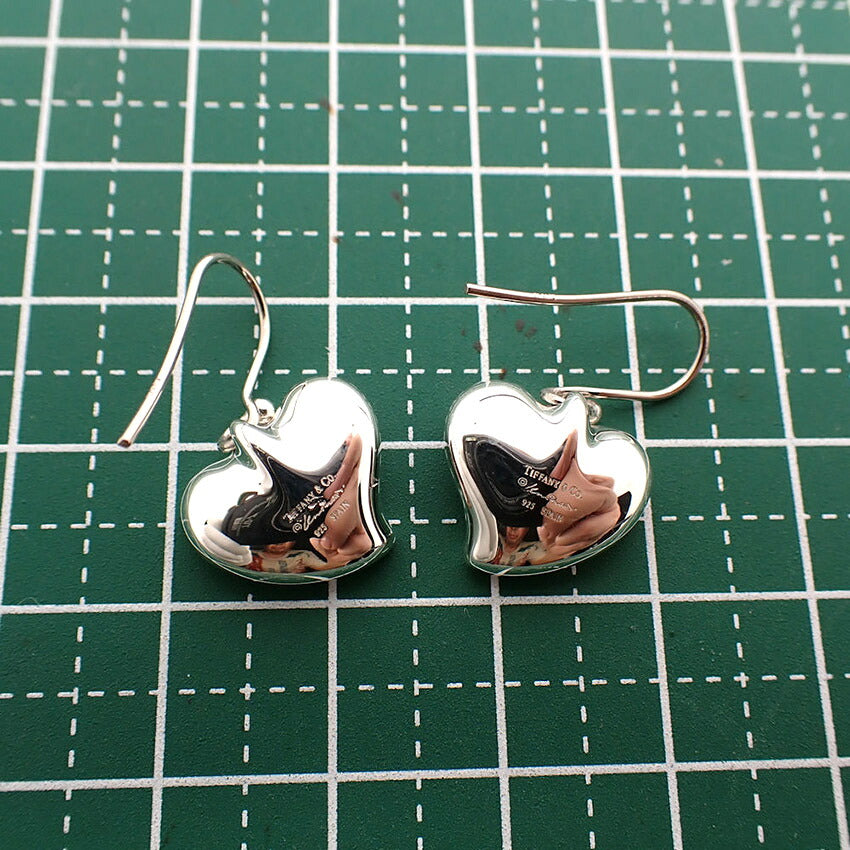 【中古】TIFFANY/ティファニー 925 フルハート ピアス/j314-5