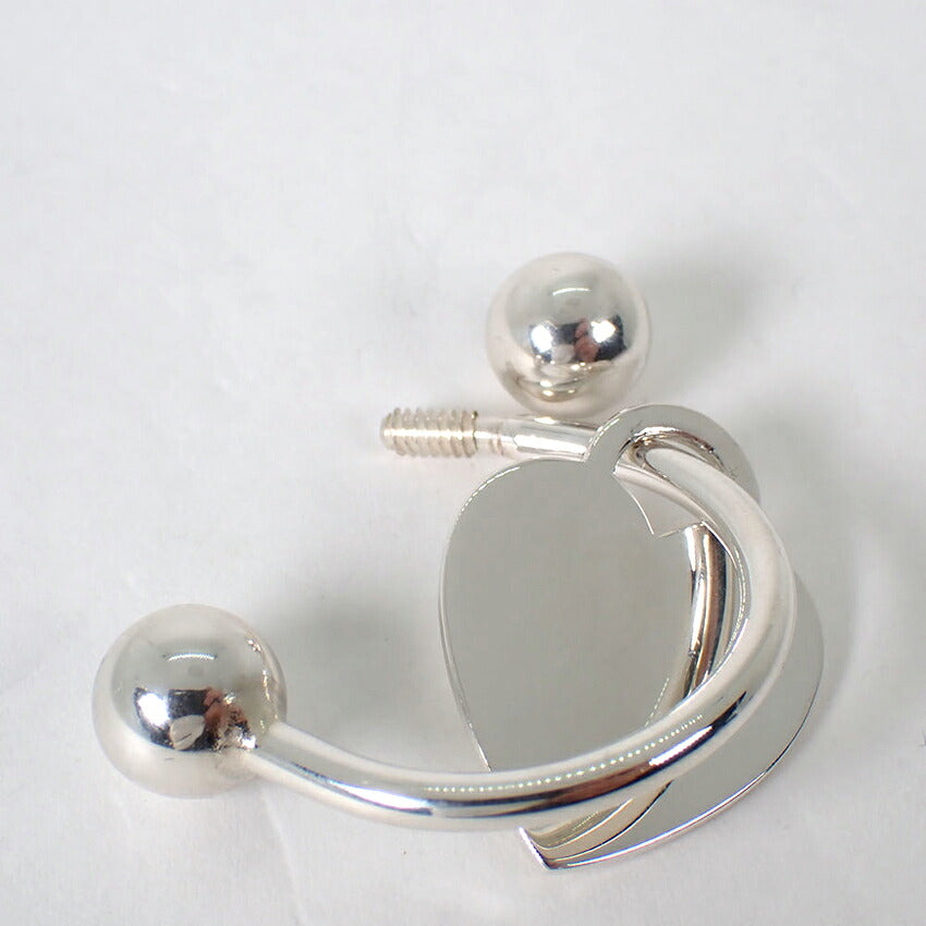 【中古】TIFFANY/ティファニー 925 リターントゥ ハートタグキーリング/j314-9
