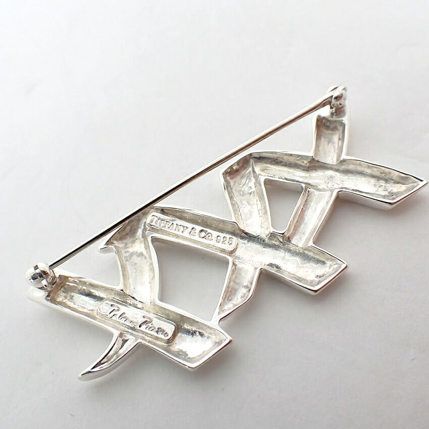 【中古】TIFFANY/ティファニー 925 キス ブローチ/j316-10