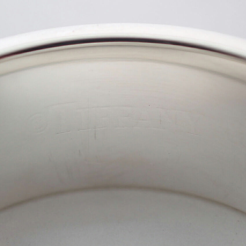 【中古】TIFFANY/ティファニー 925/ブラックチタン 1837 リング /16号/j316-14