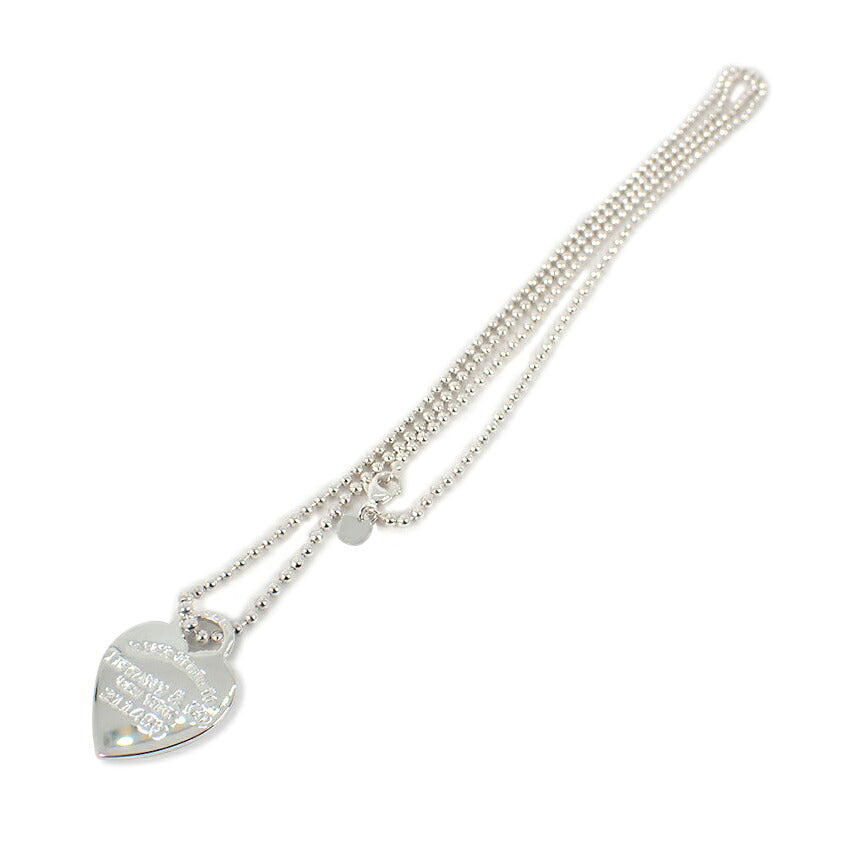 【中古】TIFFANY/ティファニー 925 リターントゥティファニー ハートタグ ロング ペンダント/j316-1