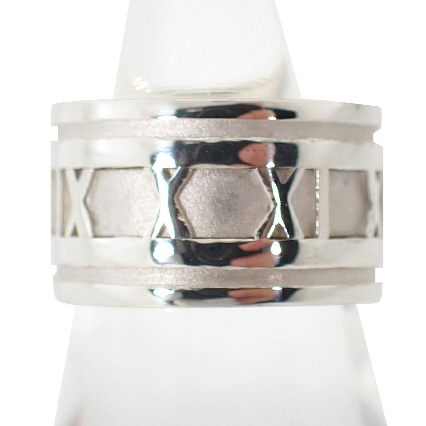 【中古】TIFFANY/ティファニー 925 アトラス ワイドリング/12号/j316-2