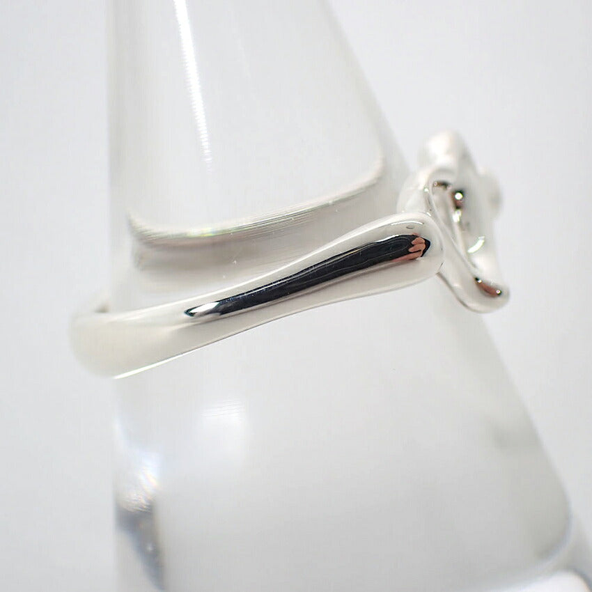 【中古】TIFFANY/ティファニー 925 オープンハートリング/12号/j316-4