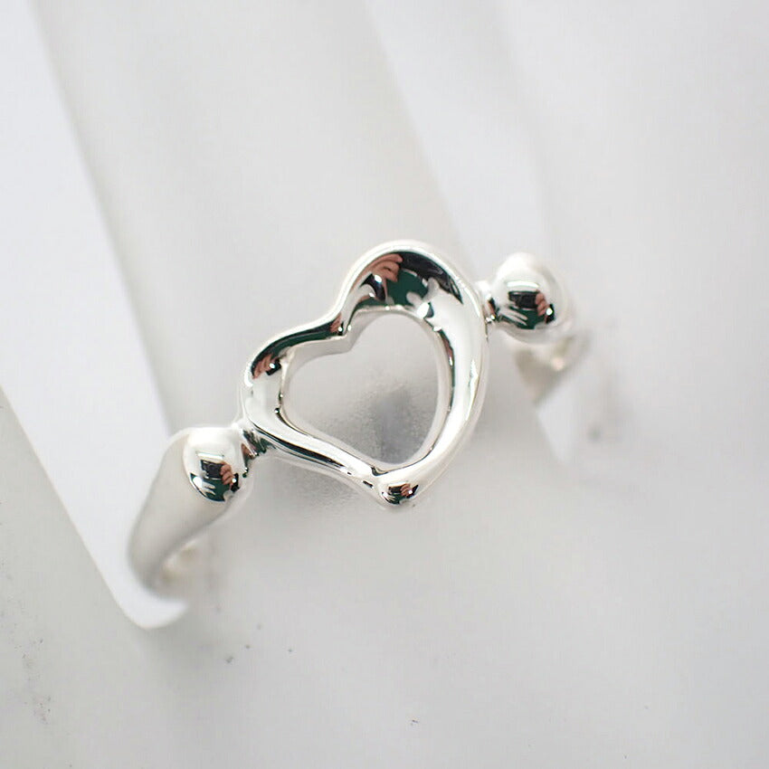 【中古】TIFFANY/ティファニー 925 オープンハートリング/12号/j316-4