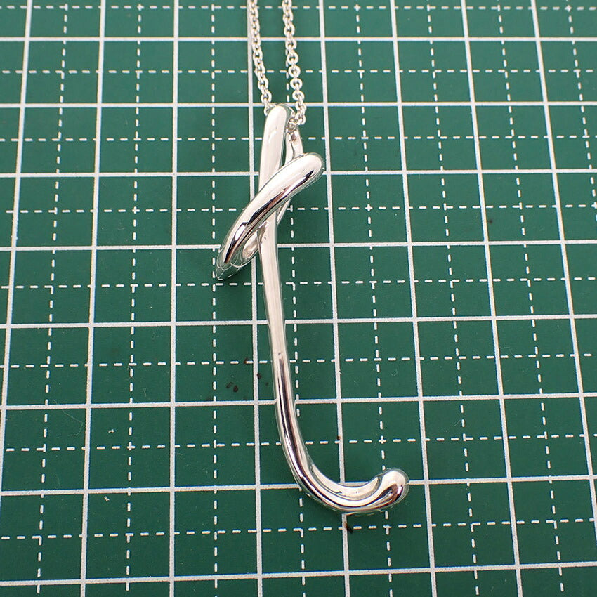 【中古】TIFFANY/ティファニー 925 イニシャル/T ペンダント/ネックレス/j316-5