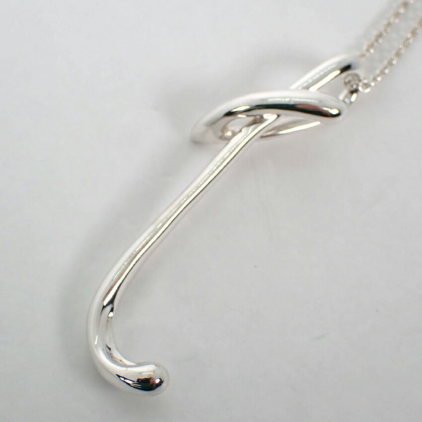 【中古】TIFFANY/ティファニー 925 イニシャル/T ペンダント/ネックレス/j316-5