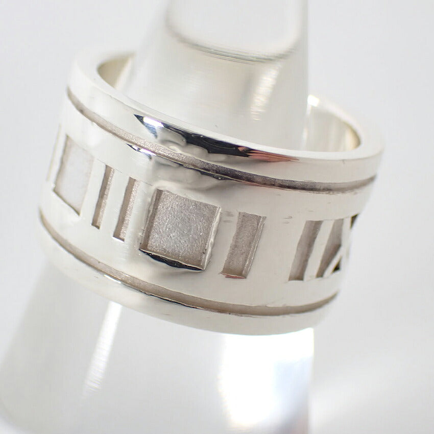 【中古】TIFFANY/ティファニー 925 アトラスワイドリング/13号/j316-6