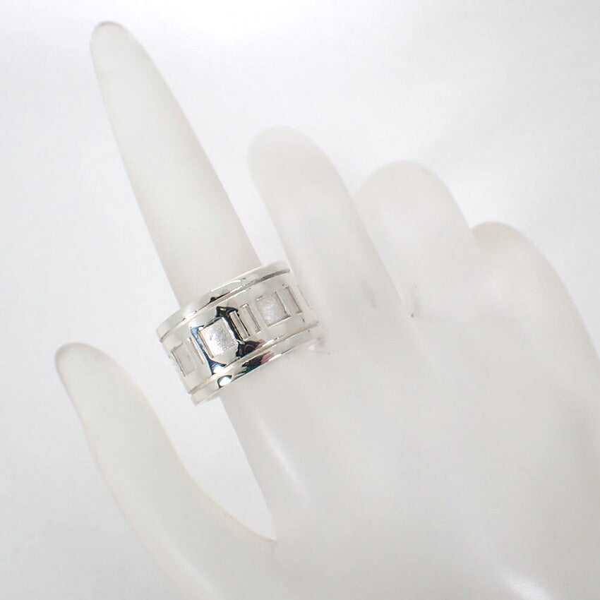 【中古】TIFFANY/ティファニー 925 アトラスワイドリング/13号/j316-6