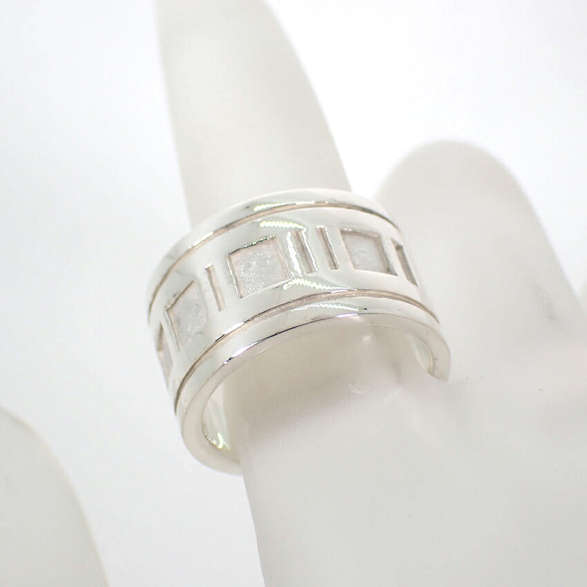 【中古】TIFFANY/ティファニー 925 アトラスワイドリング/13号/j316-6