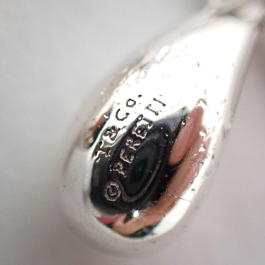 【中古】TIFFANY/ティファニー 925 ティアドロップ ピアス/j316-9