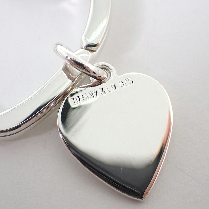 【中古】TIFFANY/ティファニー 925 ハートタグ付き キーリング/j317-1