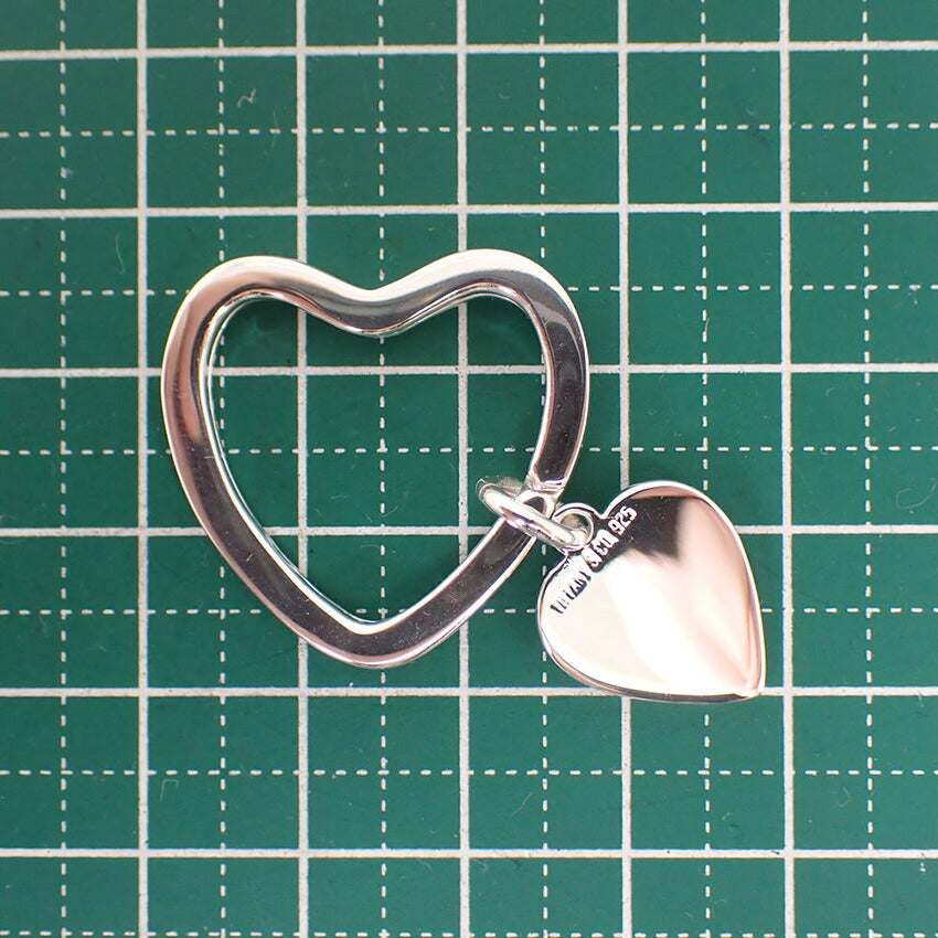【中古】TIFFANY/ティファニー 925 ハートタグ付き キーリング/j317-1