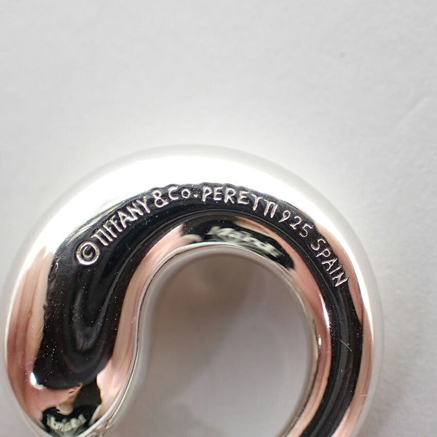【中古】TIFFANY/ティファニー 925 エターナルサークル ロング ペンダント/ネックレス/j317-2