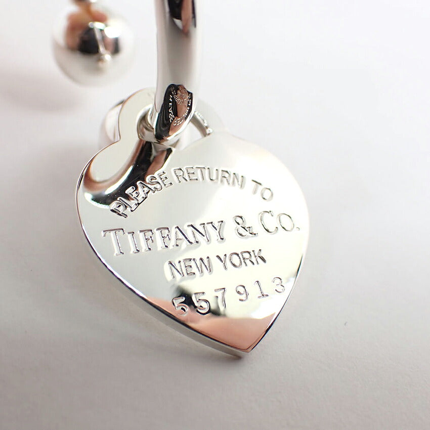 【中古】TIFFANY/ティファニー 925 リターントゥティファニー ハートタグ キーリング/j317-6