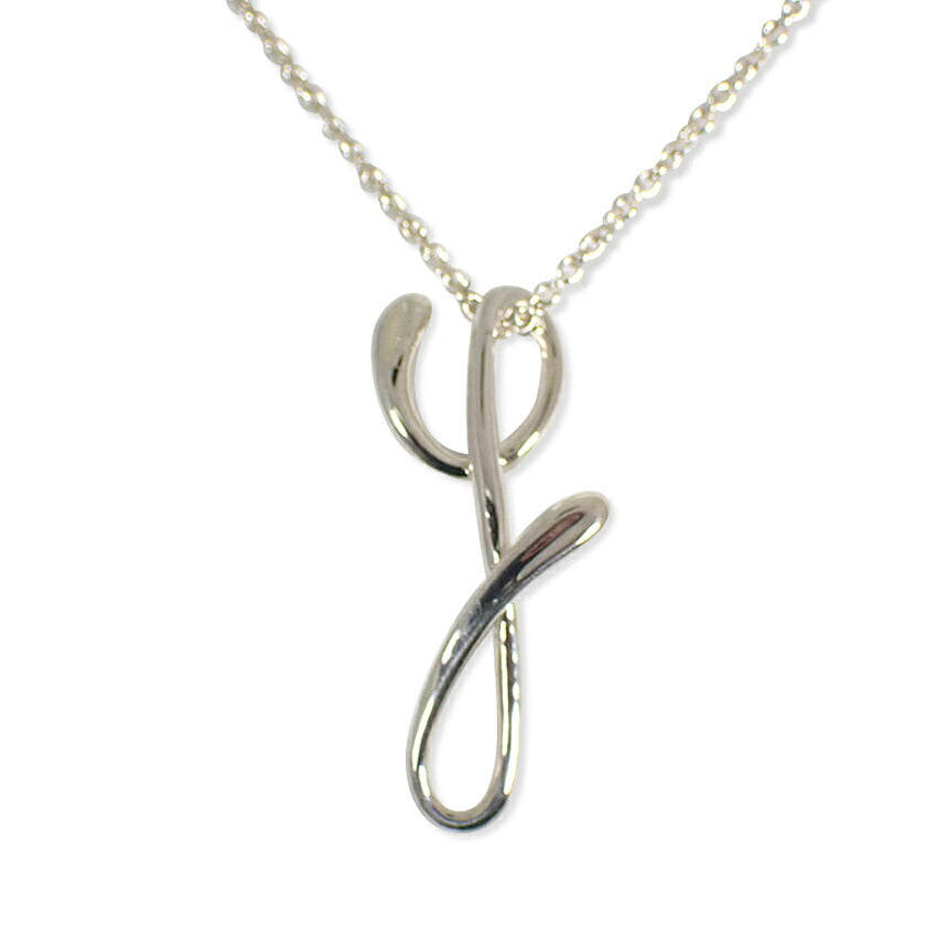 【中古】TIFFANY/ティファニー 925 イニシャル/ｙ ペンダント/ネックレス/j317-8