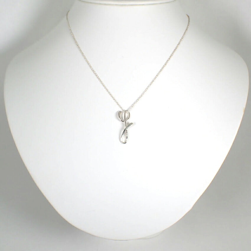 【中古】TIFFANY/ティファニー 925 イニシャル/ｙ ペンダント/ネックレス/j317-8